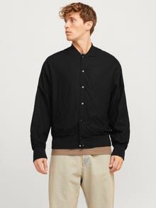 Jack & Jones Erkek Beyzbol Yaka Bomber Ceket - Rıo -Black - 12268716