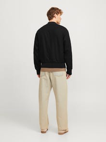 Jack & Jones Erkek Beyzbol Yaka Bomber Ceket - Rıo -Black - 12268716