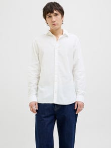 Jack & Jones Slim Kalıp Gömlek Yaka Gömlek -White - 12268964