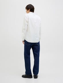 Jack & Jones Slim Kalıp Gömlek Yaka Gömlek -White - 12268964