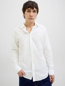 Jack & Jones Slim Kalıp Gömlek Yaka Gömlek -White - 12268964