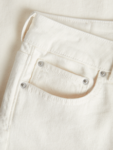 Jack & Jones Geniş Bacak Kalıp Yüksek bel Kot -White Denim - 12269078