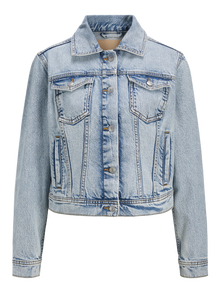Jack & Jones Kadın Denım Ceket - Alys -Light Blue Denim - 12269101