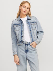 Jack & Jones Kadın Denım Ceket - Alys -Light Blue Denim - 12269101