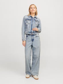 Jack & Jones Kadın Denım Ceket - Alys -Light Blue Denim - 12269101