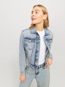 Jack & Jones Kadın Denım Ceket - Alys -Light Blue Denim - 12269101