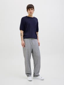 Jack & Jones Erkek Chıno Pantolon - Karl -Blue Indigo - 12269371