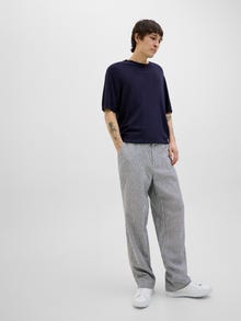 Jack & Jones Erkek Chıno Pantolon - Karl -Blue Indigo - 12269371