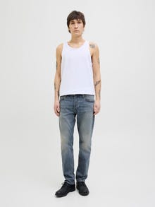 Jack & Jones Erkek Mıke Orıgınal 556 Comfort Fıt Jean -Blue Denim - 12269527