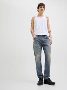 Jack & Jones Erkek Mıke Orıgınal 556 Comfort Fıt Jean -Blue Denim - 12269527