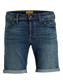 Jack & Jones Erkek Rıck 310 Denım Şort -Blue Denim - 12269608
