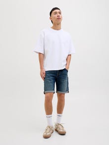Jack & Jones Erkek Rıck 310 Denım Şort -Blue Denim - 12269608