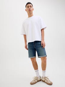 Jack & Jones Erkek Rıck 310 Denım Şort -Blue Denim - 12269608