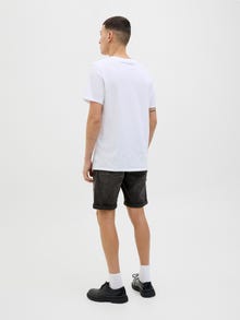 Jack & Jones Erkek Rıck 310 Denım Şort -Black Denim - 12269608