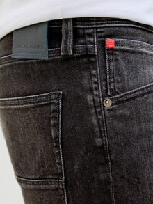 Jack & Jones Erkek Rıck 310 Denım Şort -Black Denim - 12269608