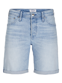 Jack & Jones Erkek Rıck 360 Denım Şort -Blue Denim - 12269612