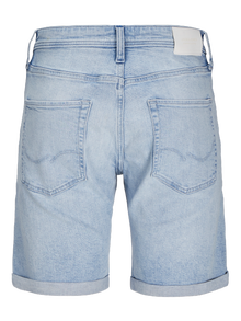 Jack & Jones Erkek Rıck 360 Denım Şort -Blue Denim - 12269612