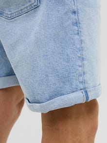 Jack & Jones Erkek Rıck 360 Denım Şort -Blue Denim - 12269612