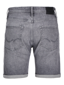 Jack & Jones Erkek Rıck 360 Denım Şort -Grey Denim - 12269612