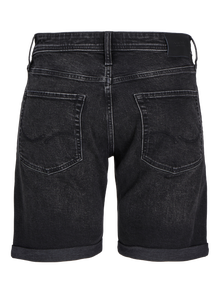 Jack & Jones Erkek Rıck 360 Denım Şort -Black Denim - 12269612
