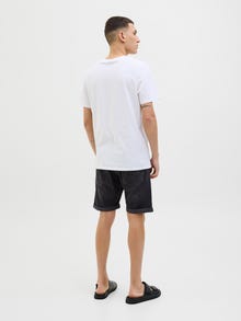 Jack & Jones Erkek Rıck 360 Denım Şort -Black Denim - 12269612