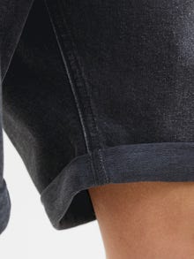 Jack & Jones Erkek Rıck 360 Denım Şort -Black Denim - 12269612