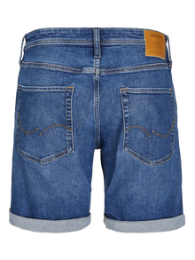 Jack & Jones Erkek Rıck 360 Denım Şort -Blue Denim - 12269612
