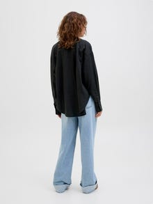 Jack & Jones Kadın Keten Gömlek - Jamie -Black - 12269668