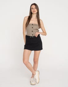 Jack & Jones Kadın Kemer Detaylı Şort Etek - Sofıa -Black - 12270978