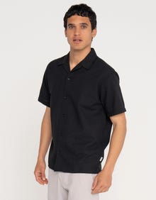 Jack & Jones Erkek Kısa Kollu Gömlek - Luke -Black - 12271099