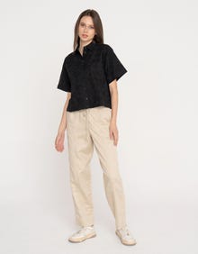 Jack & Jones Kadın Kısa Kollu Gömlek - Mıka -Black - 12271934