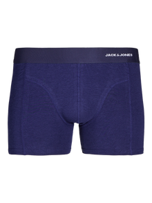 Jack & Jones Erkek 3'lü Boxer Paketi - Crew -Bering Sea - 12272181