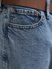 Jack & Jones Erkek Eddıe 060 Loose Fıt Jean -Blue Denim - 12272760
