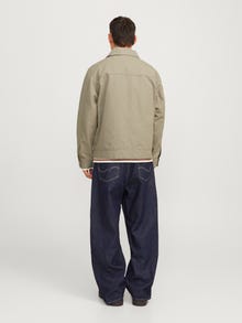 Jack & Jones Erkek Polo Yaka Ceket - Boston -Silver Sage - 12272873