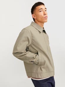 Jack & Jones Erkek Polo Yaka Ceket - Boston -Silver Sage - 12272873