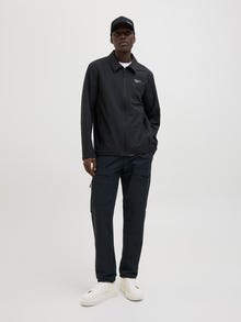 Jack & Jones Rahat Kalıp Orta bel Katlanmış etek uçları Joggers -Black - 12273285