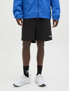 Jack & Jones Erkek Loose Fıt Şort - Karl -Black - 12273725