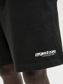 Jack & Jones Erkek Loose Fıt Şort - Karl -Black - 12273725
