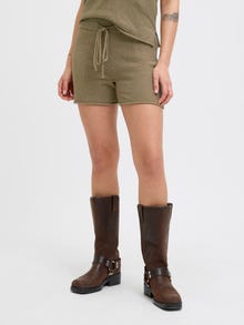 Jack & Jones Kadın Triko Şort - Mara -Coriander - 12274335