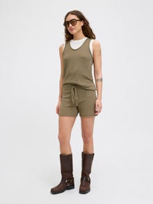 Jack & Jones Kadın Triko Şort - Mara -Coriander - 12274335