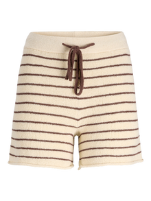Jack & Jones Kadın Triko Şort - Mara -Bone White - 12274335