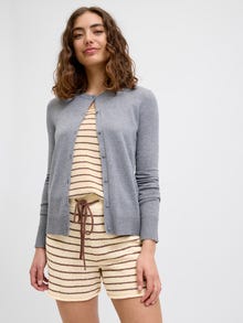 Jack & Jones Kadın Triko Şort - Mara -Bone White - 12274335