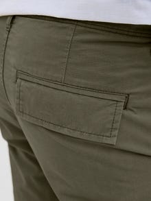 Jack & Jones Erkek Rahat Kalıp Kargo Şort - Cole -Olive Night - 12274389