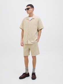 Jack & Jones Erkek Rahat Kalıp Jogger Şort - Jaıden -Safari - 12274758