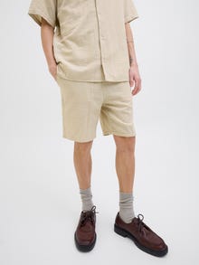 Jack & Jones Erkek Rahat Kalıp Jogger Şort - Jaıden -Safari - 12274758