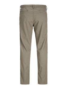 Jack & Jones Rahat Kalıp Orta bel Katlanmış etek uçları Joggers -Dusty Olive - 12274977