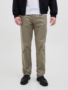 Jack & Jones Rahat Kalıp Orta bel Katlanmış etek uçları Joggers -Dusty Olive - 12274977