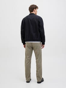 Jack & Jones Rahat Kalıp Orta bel Katlanmış etek uçları Joggers -Dusty Olive - 12274977