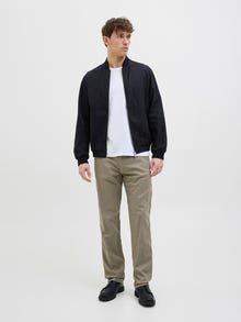 Jack & Jones Rahat Kalıp Orta bel Katlanmış etek uçları Joggers -Dusty Olive - 12274977
