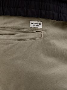 Jack & Jones Rahat Kalıp Orta bel Katlanmış etek uçları Joggers -Dusty Olive - 12274977